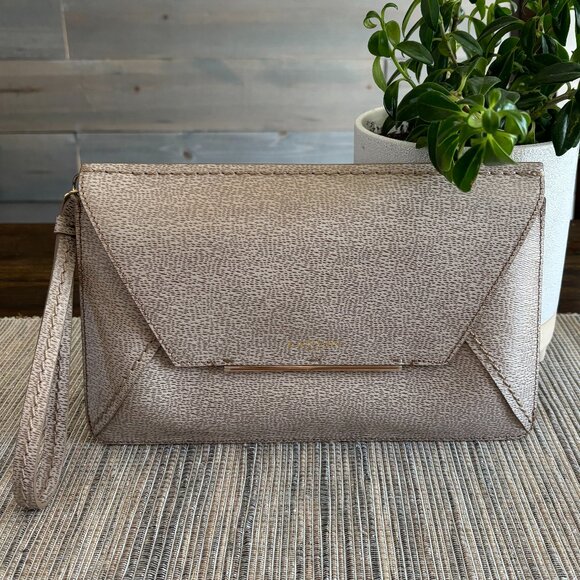 Lanvin Handbags - LANVIN | Leather Envelope Wristlet